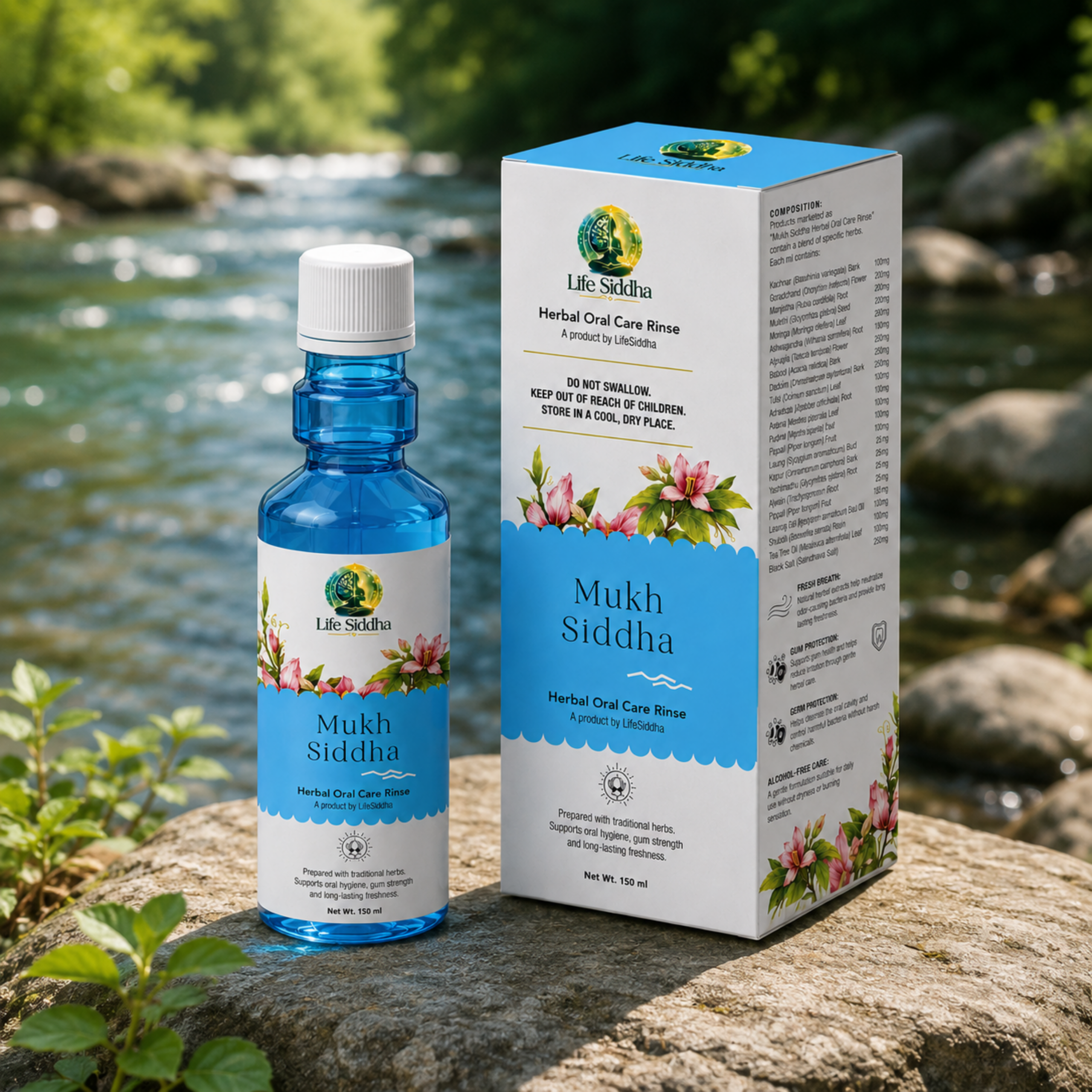 Mukh Siddha – Herbal Oral Care Rinse